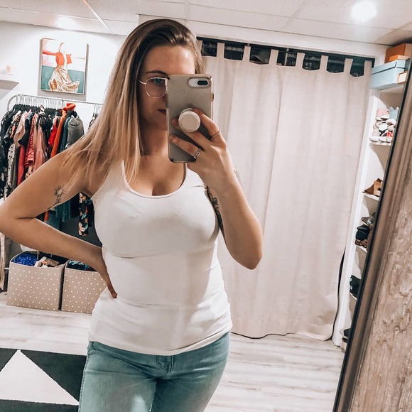 lululemon athletica Tops - Lululemon White Racerback Tank Top 6